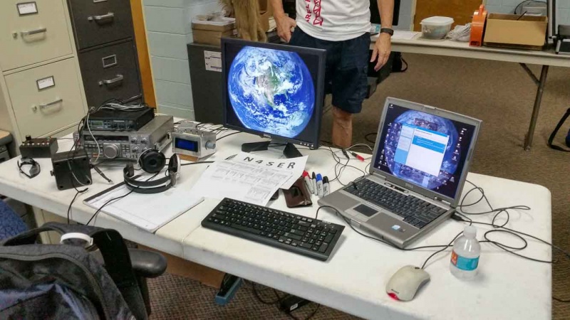 W2DEN's 20M CW Station
