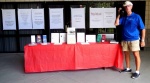 John (W3ATR) did a great job on the public info display