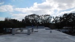 On the roof setting the tripod